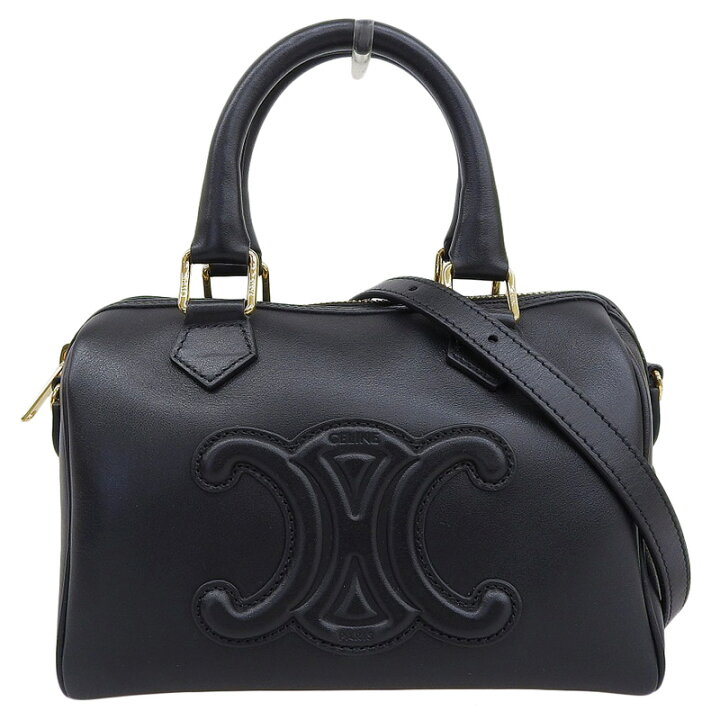 楽天市場】【中古】 セリーヌ CELINE キュイルトリオンフ スモール 