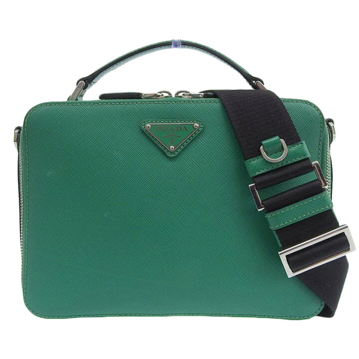 楽天市場】【中古】 プラダ PRADA ブリック 2WAYバッグ ハンドバッグ 
