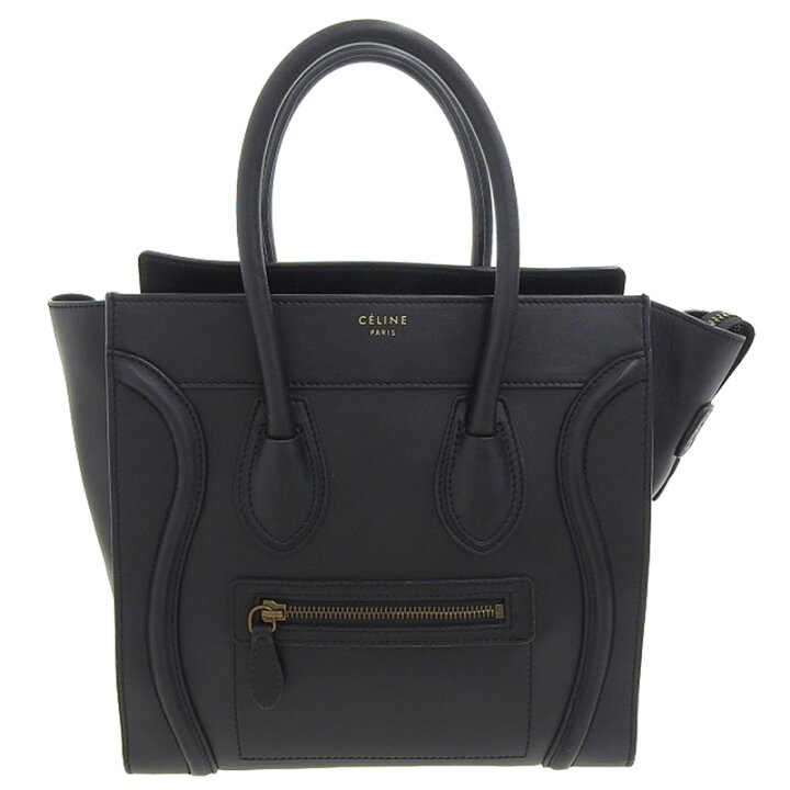 楽天市場】【中古】 セリーヌ CELINE ラゲージ マイクロ ハンドバッグ 