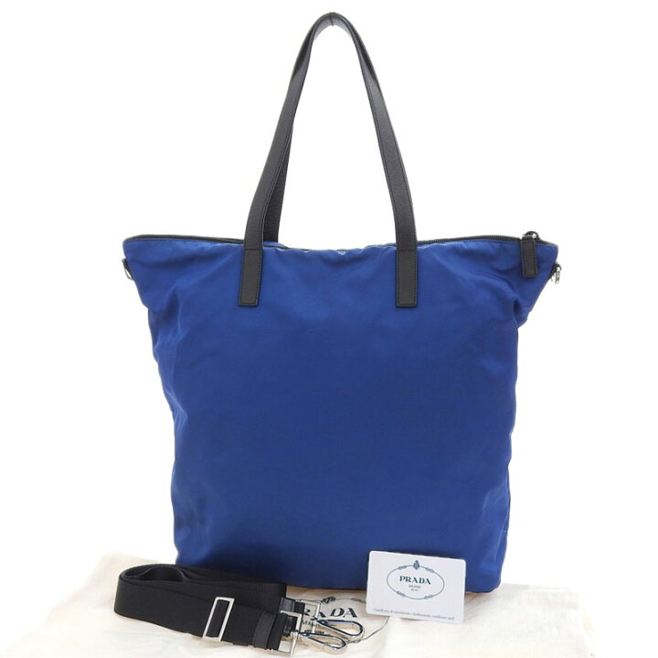 楽天市場】【中古】 プラダ PRADA 2WAYバッグ トートバッグ ショルダー 