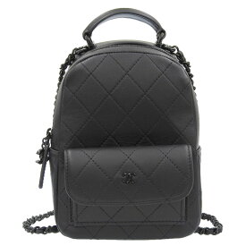 【中古】 シャネル CHANEL マトラッセ 2WAYバッグ バックパック ミニリュック ショルダー レザー ブラック 2025シリーズ AP3753 美品 新入荷 CH1014