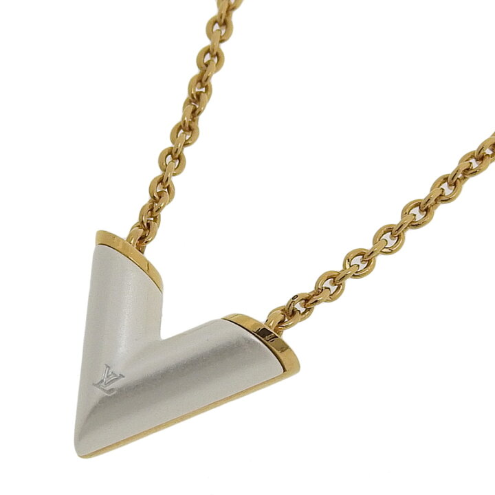 楽天市場】【中古】 ルイヴィトン LOUIS VUITTON エセンシャルV パール 