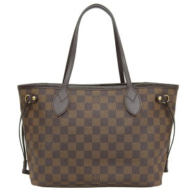 【中古】 ルイヴィトン LOUIS VUITTON ダミエ ネヴァーフルPM トートバッグ エベヌ N51109 新入荷 LV1988