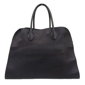 【中古】 ザ・ロウ The Row ソフトマルゴー15 トートバッグ レザー ブラック 新入荷 OB2411