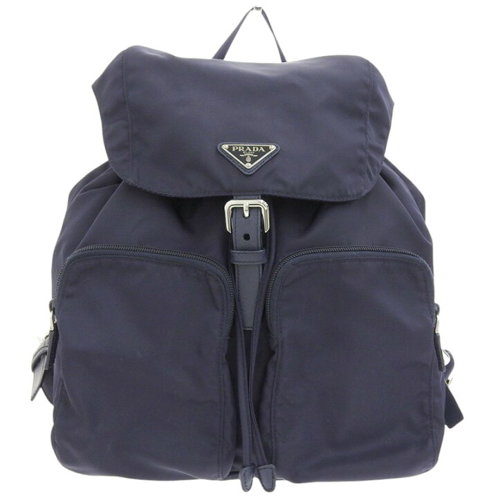 楽天市場】【中古】 プラダ PRADA バックパック リュックサック 