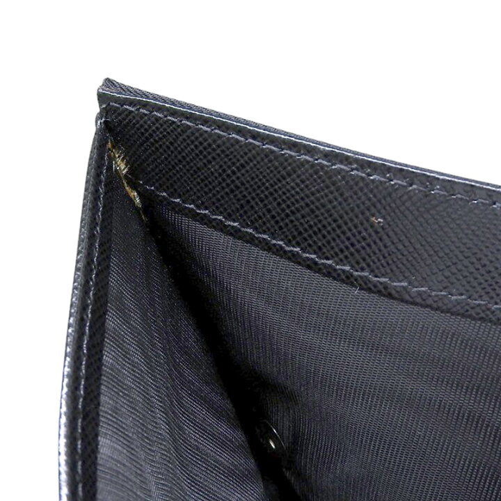 楽天市場】【中古】 プラダ PRADA 三つ折り財布 ナイロン レザー  