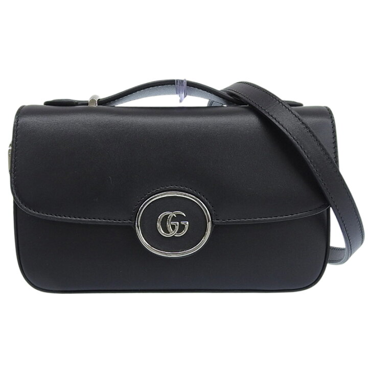 楽天市場】【中古】 グッチ GUCCI プチGGミニショルダー 2WAYバッグ 