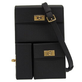 【中古】 エルメス HERMES ケリー マルチポケット トゥーゴー ショルダーバッグ ヴォーエプソン ブラック K刻印 2025年 美品 新入荷 HE1168