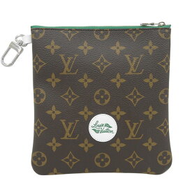 【中古】 ルイヴィトン LOUIS VUITTON モノグラム ゴルフ アクセサリーポーチ ポーチ グリーン GI1298 新入荷 LV1743