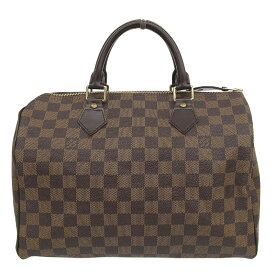 【中古】 ルイヴィトン LOUIS VUITTON ダミエ スピーディ30 ハンドバッグ エベヌ N41364 新入荷 LV2000