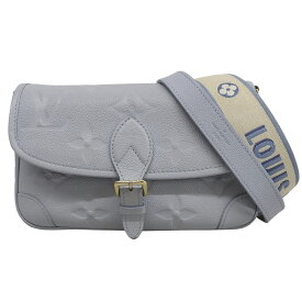 【中古】 ルイヴィトン LOUIS VUITTON モノグラム アンプラント ディアヌNMPM 2WAY ショルダーバッグ ハンドバッグ 青 M46846 新入荷 LV2007