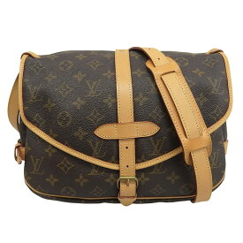 【中古】 ルイヴィトン LOUIS VUITTON モノグラム ソミュール30 ショルダーバッグ M42256 新入荷 LV2017