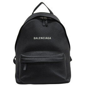 【中古】 バレンシアガ BALENCIAGA エブリデイ バックパック リュックサック レザー ブラック 552379 新入荷 OB2793