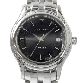 【中古】 ハミルトン HAMILTON リンウッド メンズ 自動巻き 腕時計 SS ブラック文字盤 H185150 新入荷 OW0485