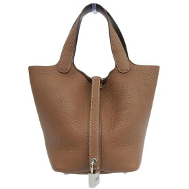 【中古】 エルメス HERMES ピコタンロックPM ハンドバッグ トリヨンクレマンス ゴールド Z刻印 2021年 新入荷 HE1151