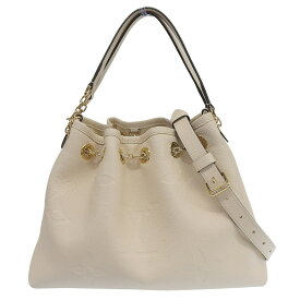 【中古】 ルイヴィトン LOUIS VUITTON モノグラム・アンプラント LVバンドル 2WAY ハンドバッグ ショルダー クレーム M25452 新入荷 LV1772