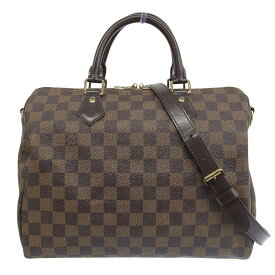 【中古】 ルイヴィトン LOUIS VUITTON ダミエ スピーディバンドリエール30 2WAY ハンドバッグ ショルダーバッグ エベヌ N41367 新入荷 LV1780
