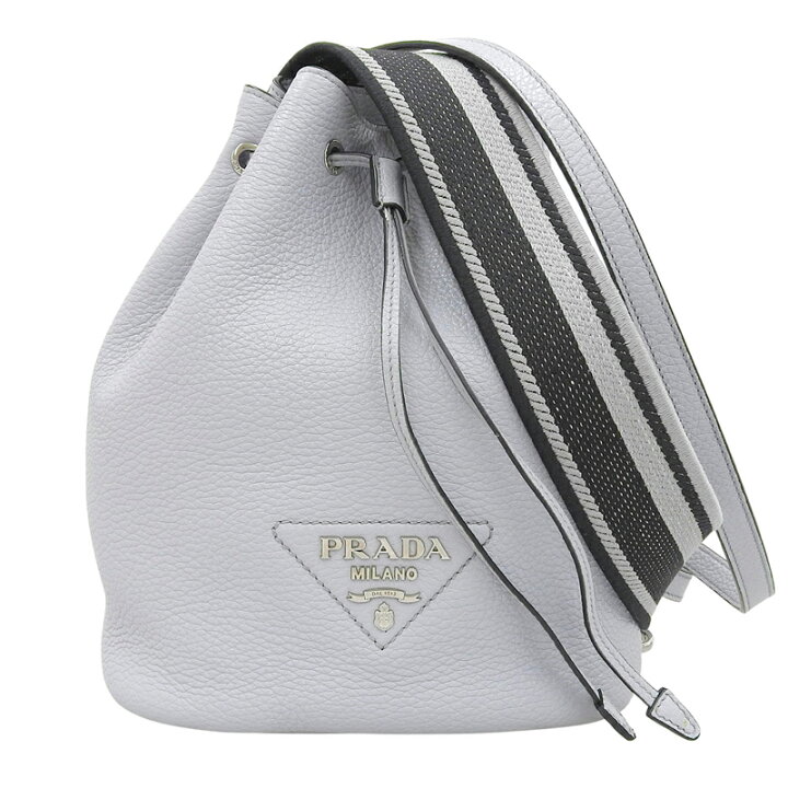 楽天市場】【中古】 プラダ PRADA ショルダーバッグ バケットバッグ 