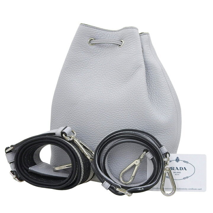 楽天市場】【中古】 プラダ PRADA ショルダーバッグ バケットバッグ 