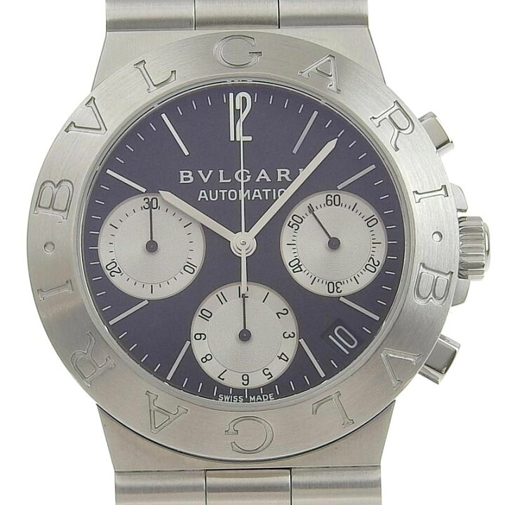 楽天市場】【中古】 ブルガリ BVLGARI ディアゴノ スポーツ クロノ 