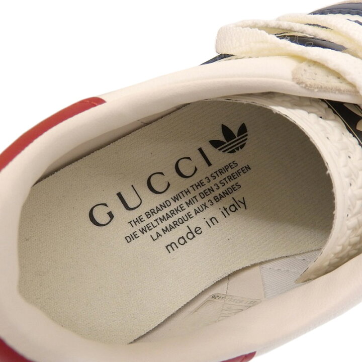 楽天市場】【中古】 グッチ×アディダス GUCCI×adidas ガゼル 