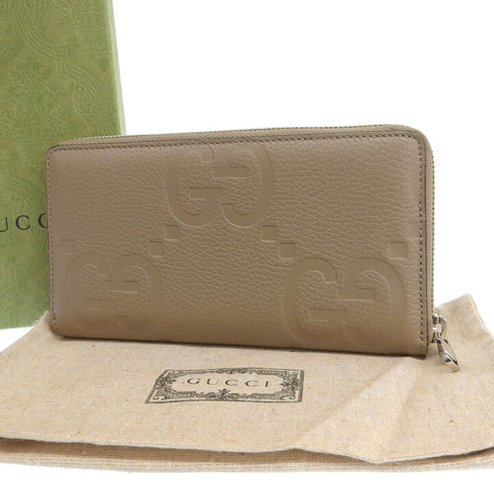楽天市場】【中古】 グッチ GUCCI ジャンボGG 長財布 ジップアラウンド 