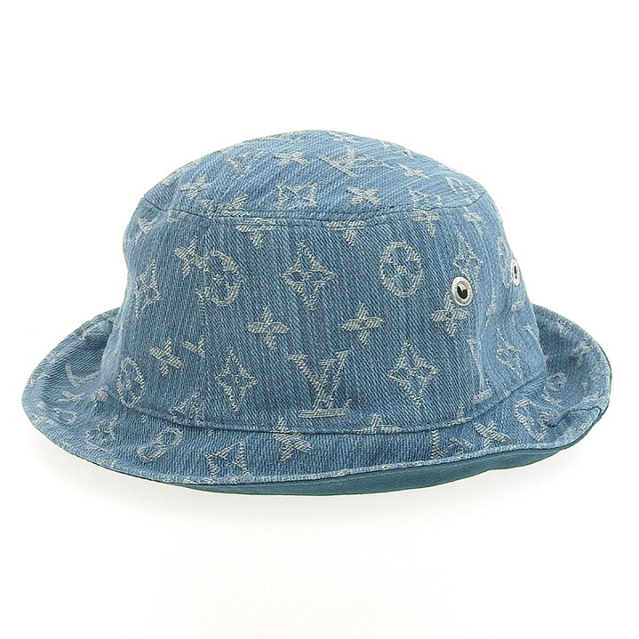 楽天市場】【中古】 ルイヴィトン LOUIS VUITTON バケットハット 
