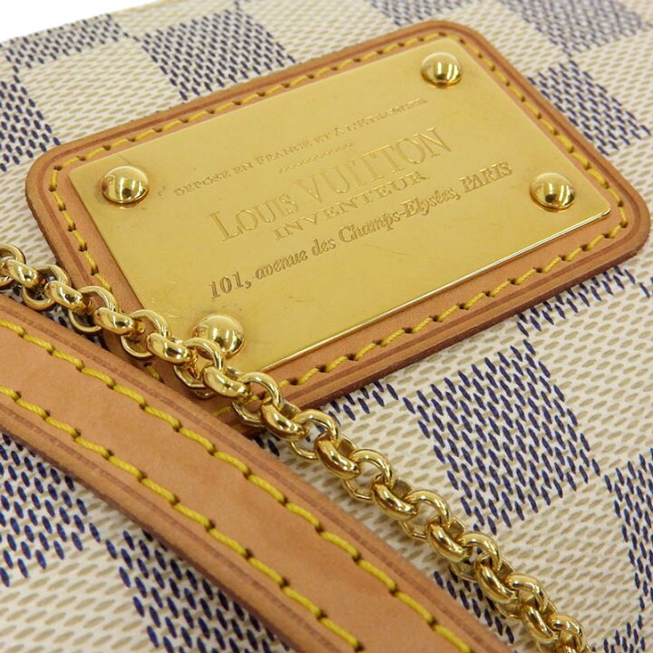 ルイヴィトン LOUIS VUITTON ダミエ アズール エヴァ 2WAYバッグ  