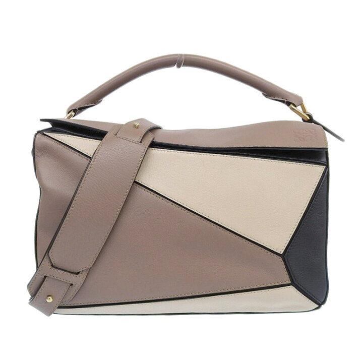 楽天市場】【中古】 ロエベ LOEWE パズルバッグ ミディアム 2WAYバッグ  