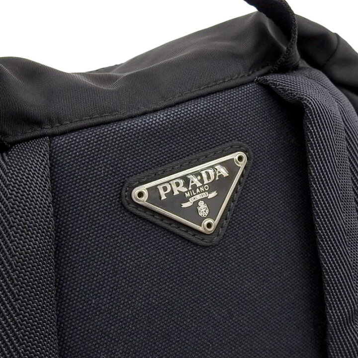 楽天市場】【中古】 プラダ PRADA バックパック リュックサック  