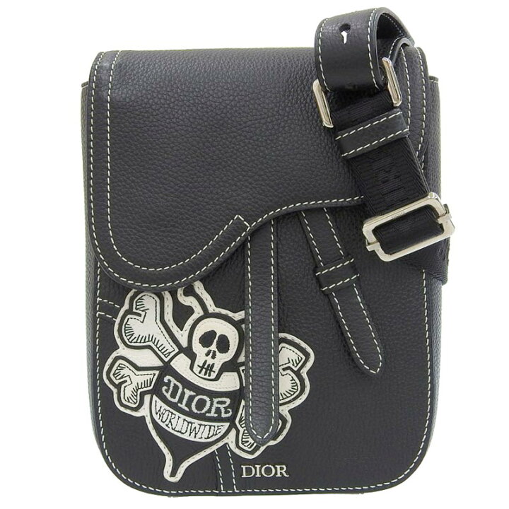 楽天市場】【中古】 ディオール CHRISTIAN DIOR サドル ショルダー 