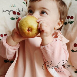 [Konges Slojd] y20OFFz2 PACK DINNER BIB WITH FRILL | FAIRY CHERRY/CAMEO ROSE Konges Slojd RQXCh X^C xr[X^C 悾ꂩ ru  xr[ ̎q j̎q 킢 Ԃ LbY 