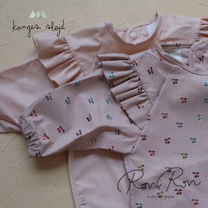 [Konges Slojd] y20OFFz2 PACK DINNER BIB WITH SLEEVES AND FRILL | FAIRY CHERRY/CAMEO ROSE Konges Slojd RQXCh X^C xr[X^C 悾ꂩ ru  xr[ ̎q j̎q 킢 Mtg o