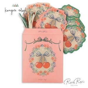 [Konges Slojd]y20OFFz CHRISTMAS GIFT TAGS FSC | BIG CHERRY kongesslojd RQXXCh ̎q j̎q Ԃ LbY X^C COq Mtg^O