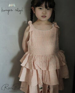 [Konges Slojd] �y�I�X�X���z�yNEW�z ELLIE DRESS GOTS | AMOUR STRIPE�@�R���Q�X�X���C�h�@�C���|�[�g�q�����@�h���X�@�����s�[�X�@�M�t�g�@���̎q�@�j�̎q�@�����@�q�����@�C�O�q����