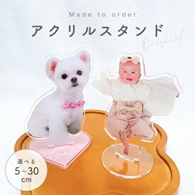 【お好きなお写真で作れる♪】5cm 10cm 15cm 20cm 25cm 30cm アクリルスタンド アクスタ 幼稚園 子供用 小学生 入学祝い 名入れ 写真入れ 母の日 写真 アクリルキーホルダー キッズ 出産祝い ギフト メモリアル 記念品 その他 出産祝 ギフト 誕生日 ギフト オーダー