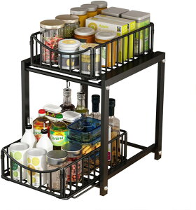 v�L�b�`�����[ �V���N�����[ �X���C�h���b�N 2�i �����o���t�� ��e�� ���ʏ����[ �X���� ������� ���萫 50KG�܂őΉ� ���N�����[ �X���C�h���b�N �I2�i ��27 �䏊���[ ��e�� �L�b�`�����[