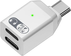CgjO ^CvC ϊCzΉ + Type C ϊA_v^ PD45W}[d 2-in-1 Lightning to Type C wbhtHWbN I[fBI ʘbEyEHiFiʒߑΉ USB C ϊA_v^ iPhone 15 16 Pl