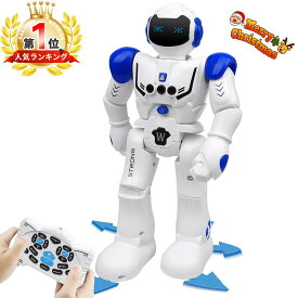 【あす楽最短翌日着】AUGYMER 電動ロボット おもちゃ ロボットおもちゃ プログラム可能 ジェスチャ制御 リモコンコントロール 多機能ロボット 男の子 贈り物 誕生日 ギフト 入園 クリスマス 新年 子供の誕生日プレゼント知育玩具