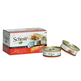 猫ウェットフード 53014 ファンタジーワールド シシア キャット ツナ＆エビ 50g×6P缶×5セット（30P缶）