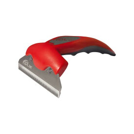 フーリー L レッド ペット用ブラシ 犬 猫 犬猫 小動物 抜け毛 アンダーコート 皮膚 デザイン 機能 フランス