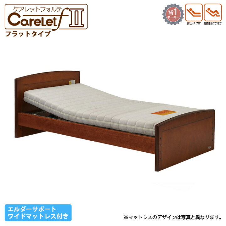 楽天市場】プラッツ ケアレットフォルテ2 carelet マットレスセット 