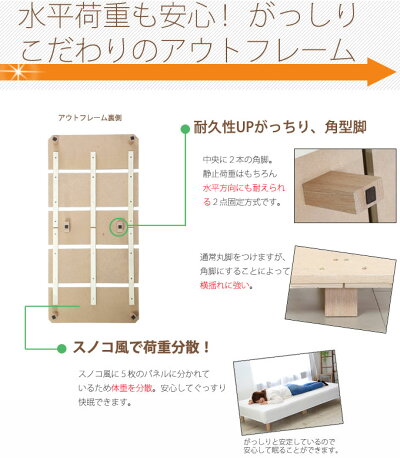 水平荷重も安心こだわりのアウトフレーム