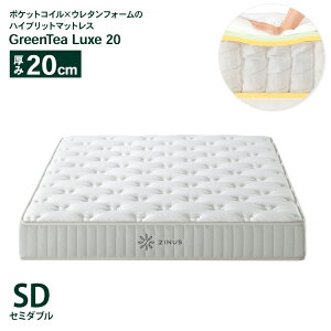 ZINUS �W�k�X �}�b�g���X GreenTea �|�P�b�g�R�C���}�b�g���X20 �}�b�g �Z�~�_�u�� SD 120cm ����20cm �|�P�b�g�R�C�� ��R�� �t�@�C�A�K�[�h �������[�t�H�[��