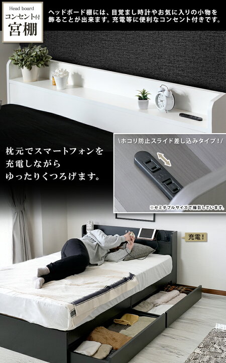 楽天市場】シリーズ累計販売台数14万台突破！【フレームのみ】ベッド 