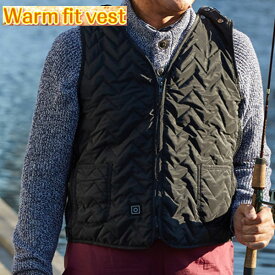 ヒーター内蔵ベスト　Warm Fit　Vest　ウォームフィットベスト