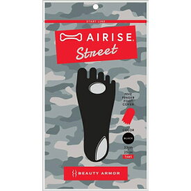 【メール便送料無料】AIRISE　エアライズ　ストリート　ブラック　靴下　ソックス