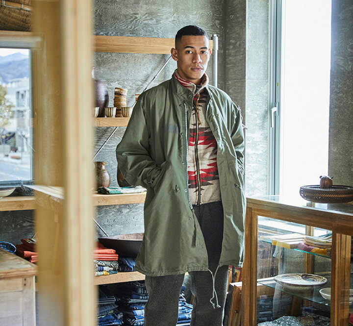 楽天市場】orslow オアスロウ M-65 FISH TAIL COAT M65 フィッシュ 