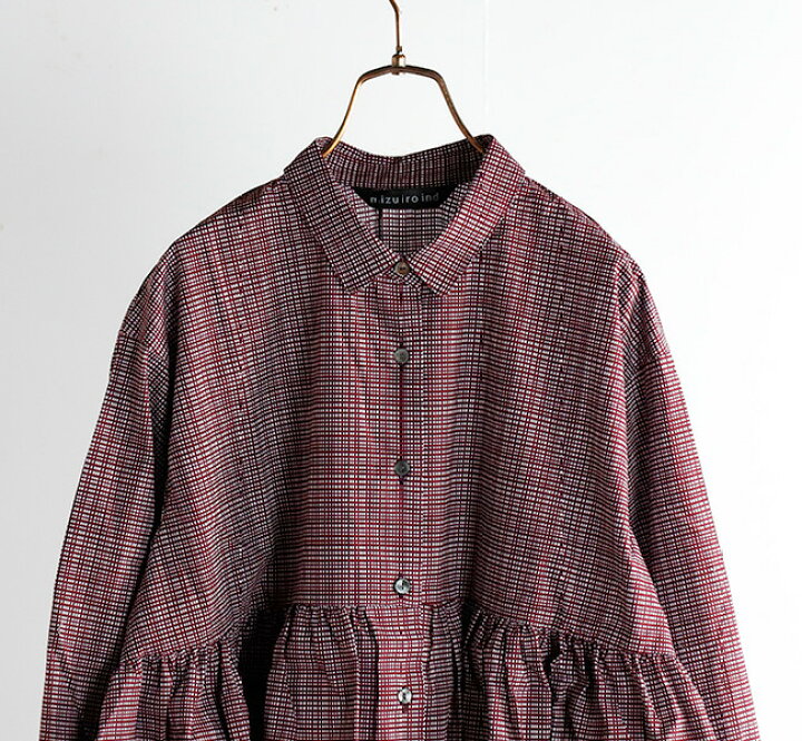 楽天市場】SALE30%OFF //mizuiro ind ミズイロインド チェックプリント 