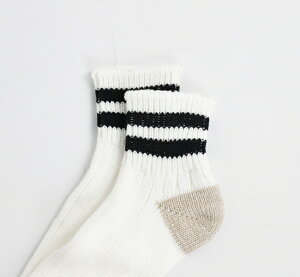 ROTOTO ���g�g�@�\�b�N�X�@O.S. RIBBED ANKLE SOCKS 2�X�g���C�v R1404